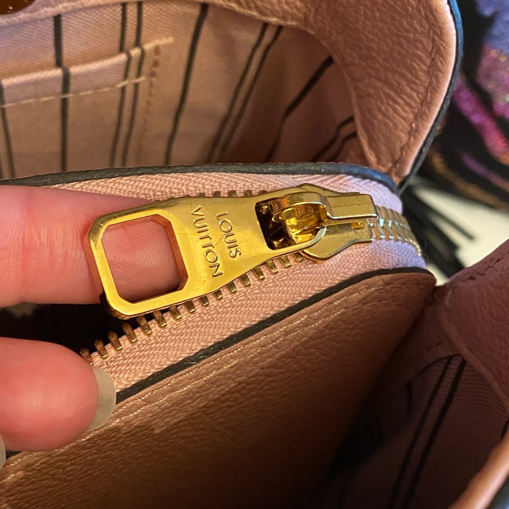 TRADING❤️Louis Vuitton Montaigne BB Rose pink leather crossbody - Picture 2 of 15